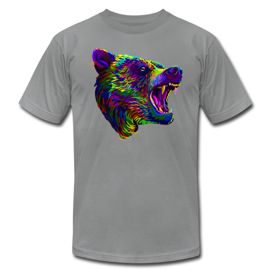 Colorful Bear T-Shirt - slate