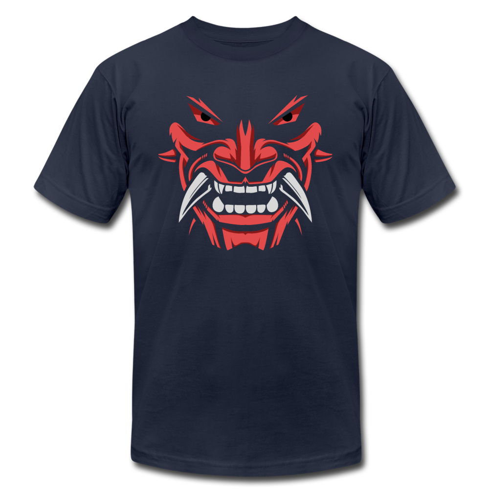 Devil Face T-Shirt - navy