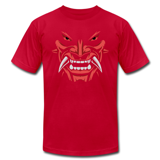 Devil Face T-Shirt - red