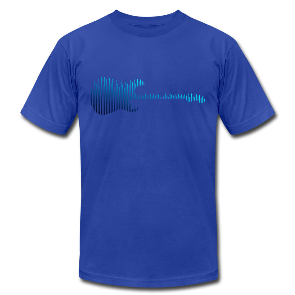 Guitar Equalizer T-Shirt - royal blue