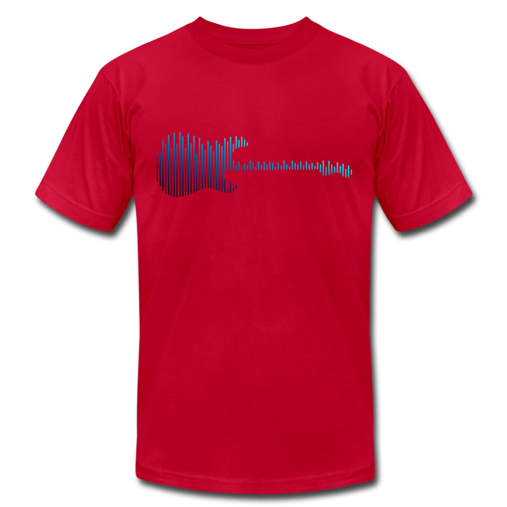 Guitar Equalizer T-Shirt - red