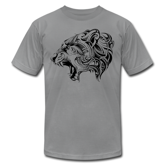 Tribal Maori Jungle Cat T-Shirt - slate