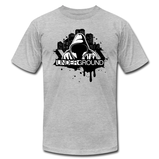 Abstract Underground T-Shirt - heather gray