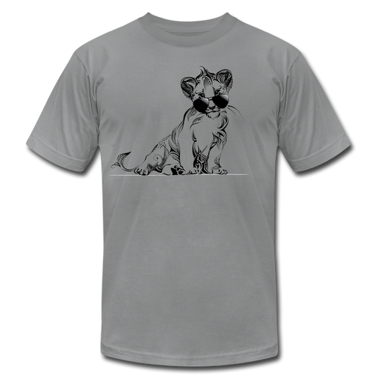 Tribal Maori Lion Cub T-Shirt - slate