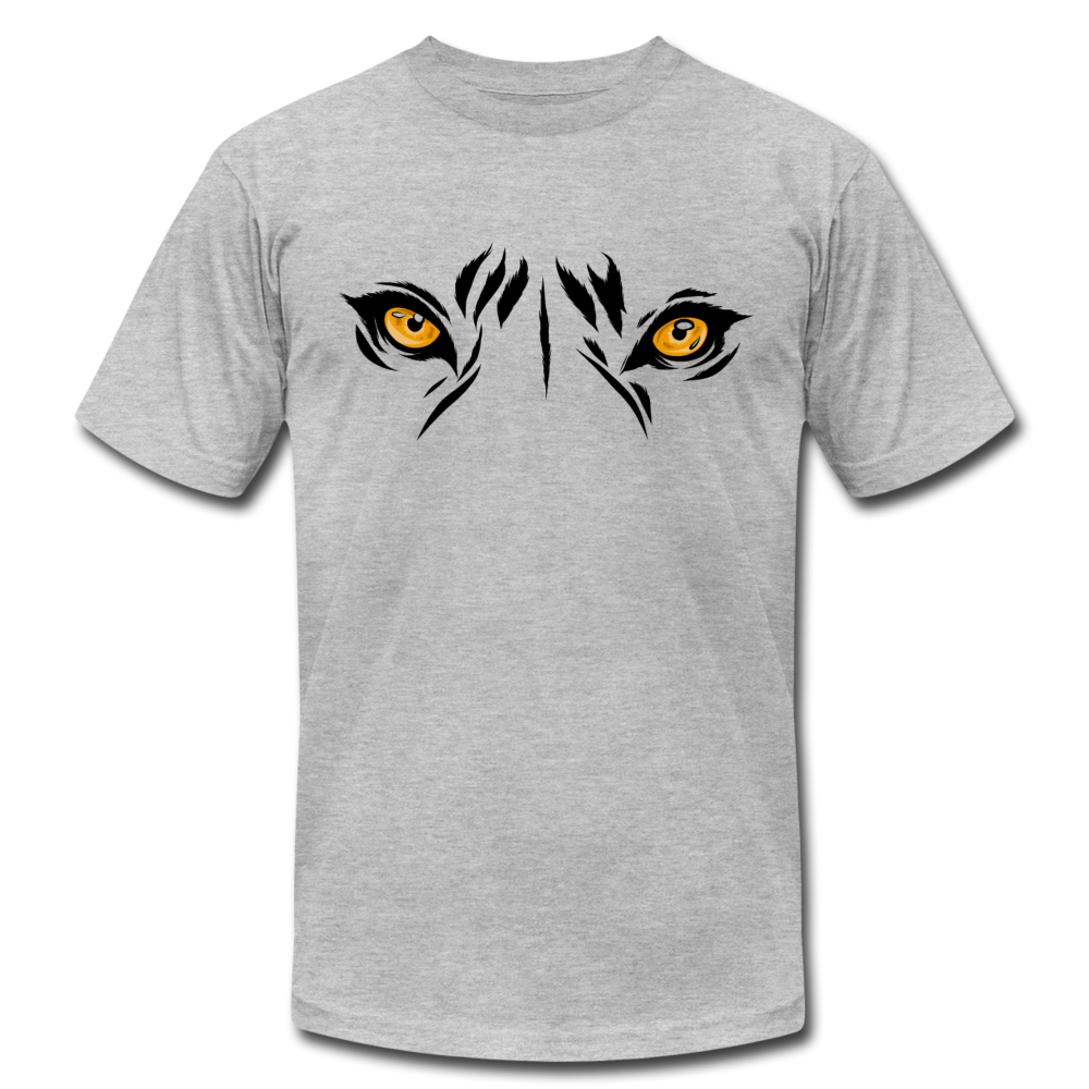 Jungle Cat Eyes T-Shirt - heather gray