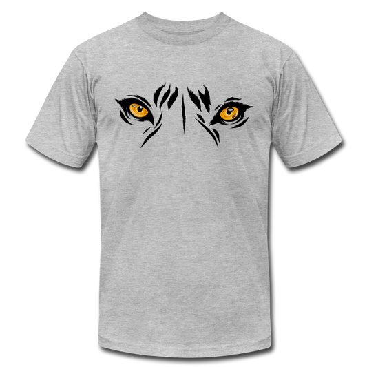 Jungle Cat Eyes T-Shirt - heather gray