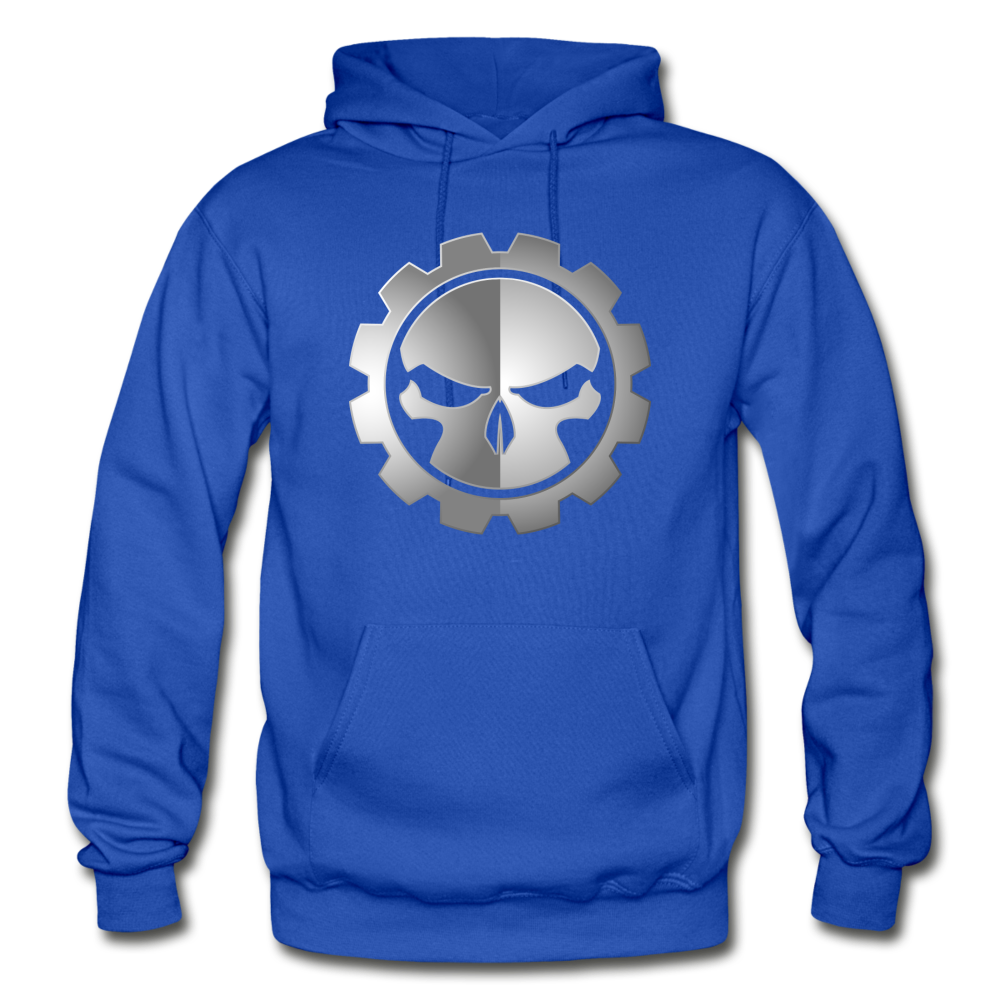 Skull Gear Hoodie - royal blue
