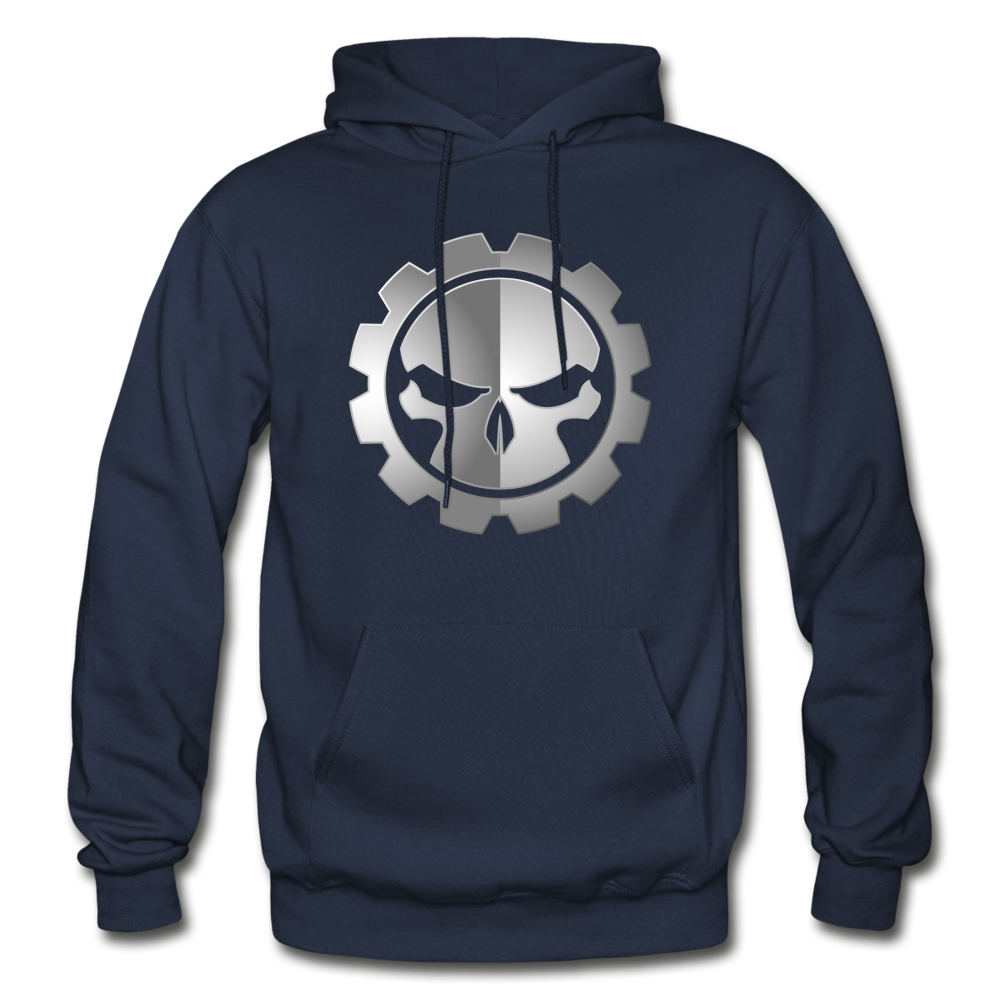 Skull Gear Hoodie - navy