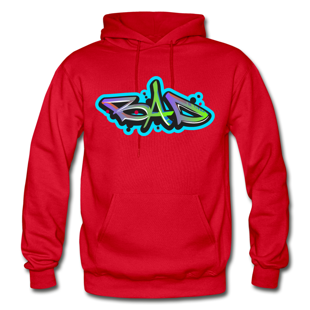Bad Graffiti Hoodie - red