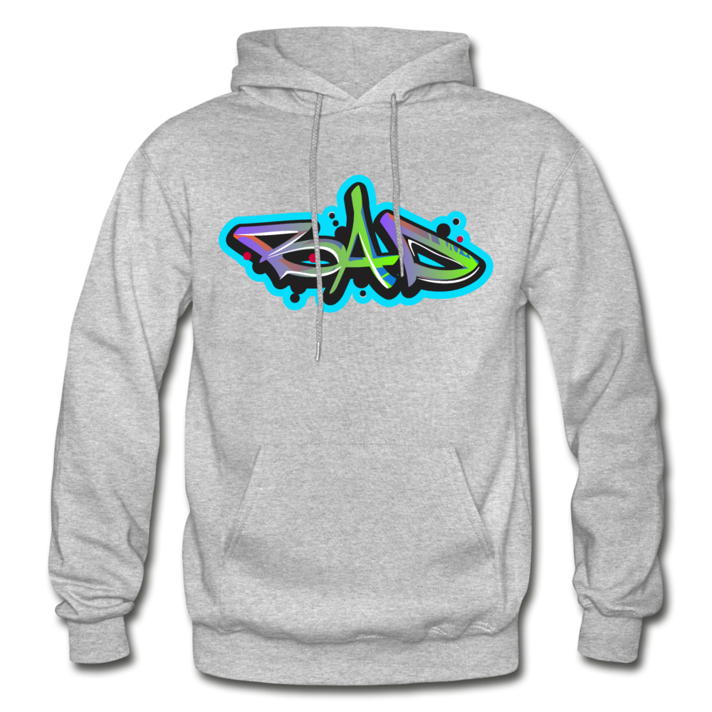 Bad Graffiti Hoodie - heather gray