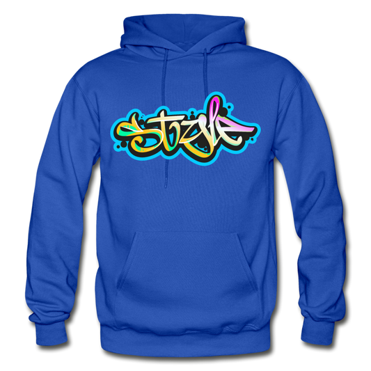 Style Graffiti Hoodie - royal blue