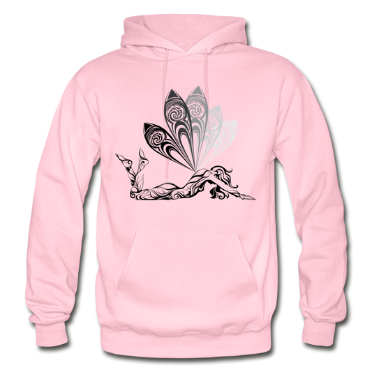 Tribal Maori Fairy Girl Hoodie - light pink