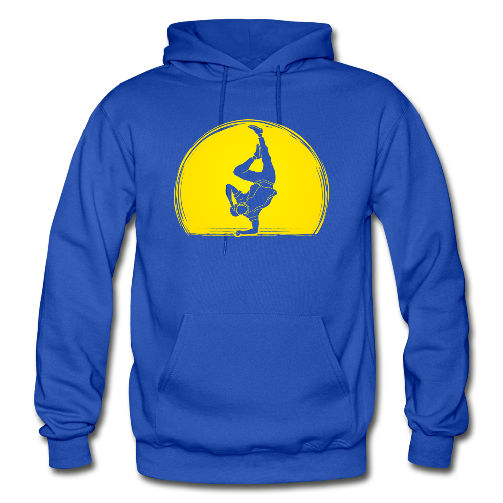B-Boy Dancer Sun Hoodie - royal blue