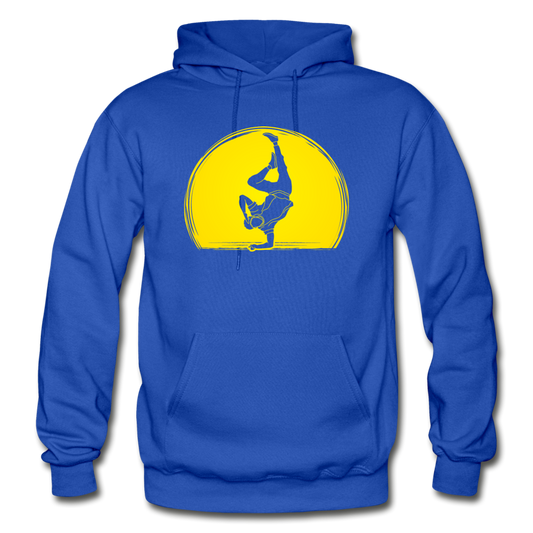 B-Boy Dancer Sun Hoodie - royal blue