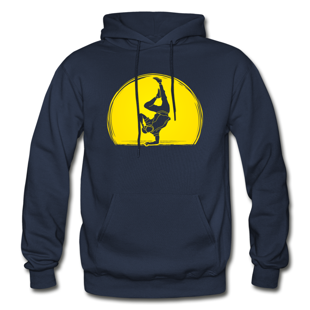 B-Boy Dancer Sun Hoodie - navy