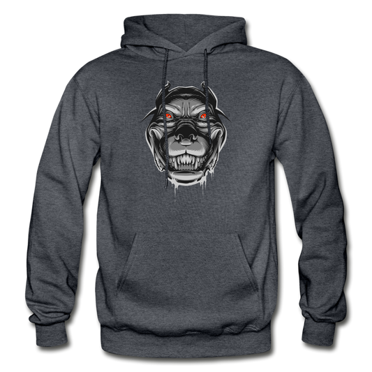 Beast Hoodie - charcoal gray