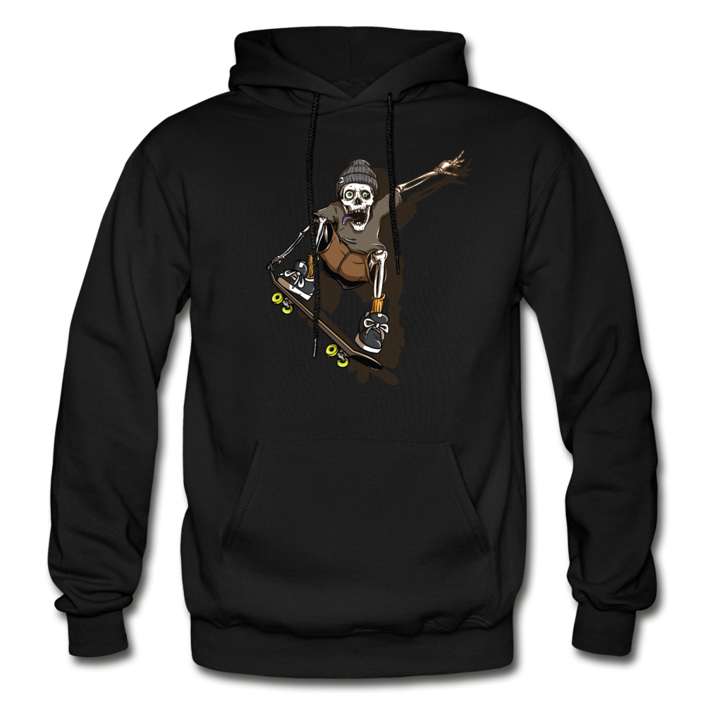 Skeleton Skater Hoodie - black