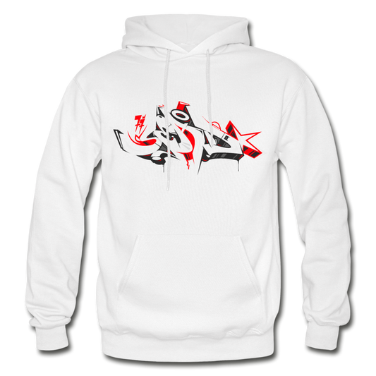 Graffiti Street Art Hoodie - white