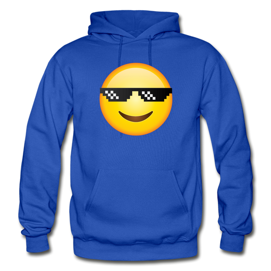 Cool Emoji Hoodie - royal blue