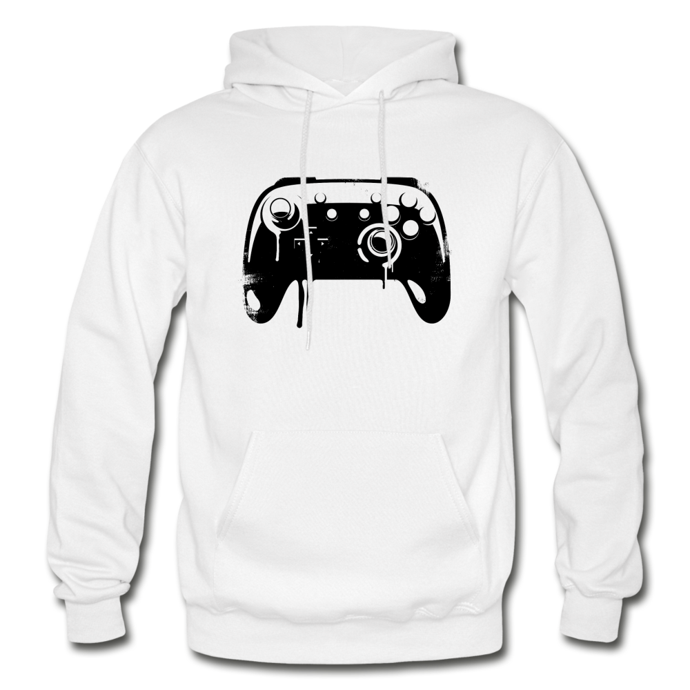 Video Game Controller Hoodie - white
