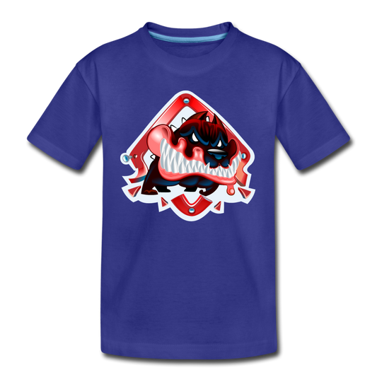 Monster Kids T-Shirt - royal blue