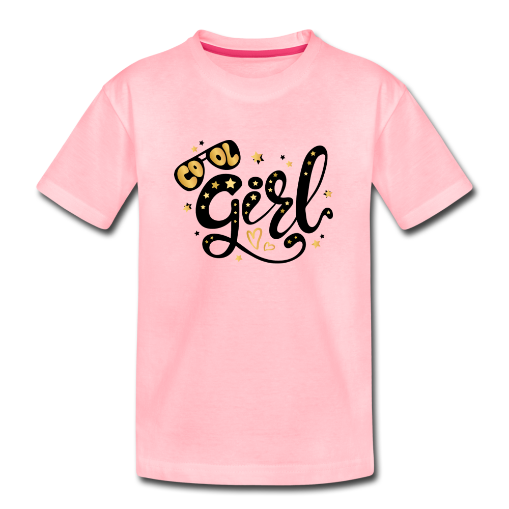 Cool Girl Kids T-Shirt - pink