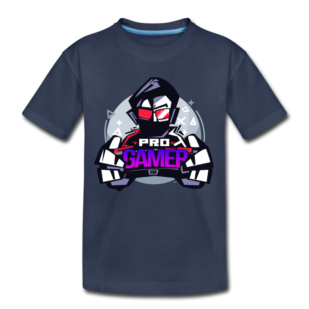 Pro Gamer Kids T-Shirt - navy