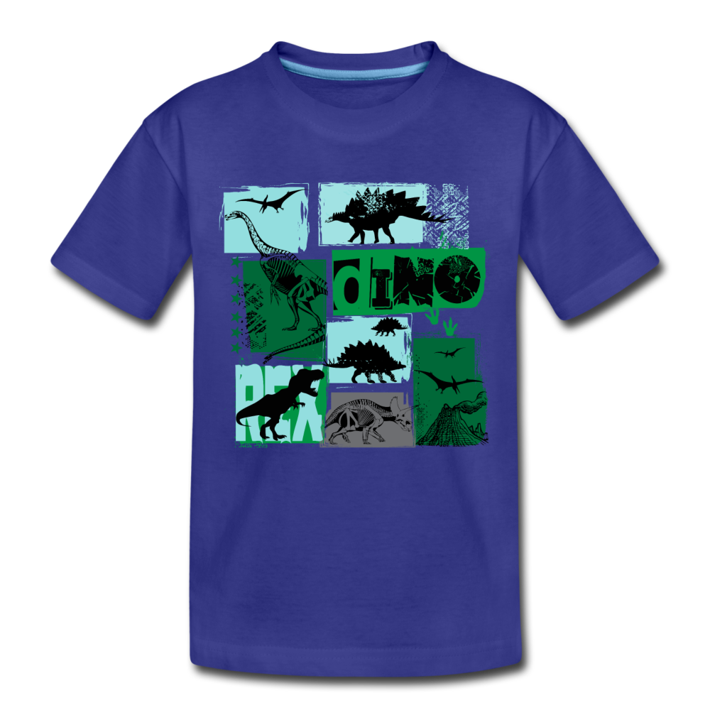 Dinosaurs Kids T-Shirt - royal blue