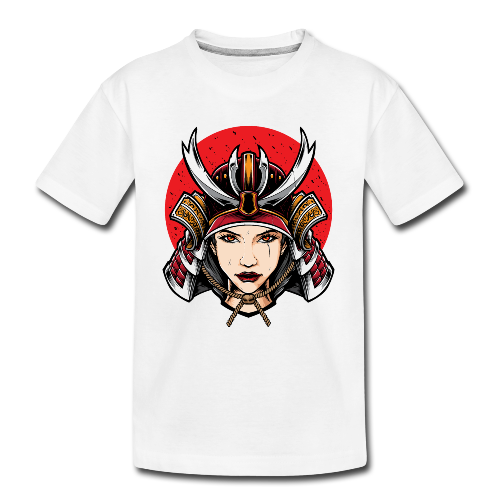Samurai Kids T-Shirt - white
