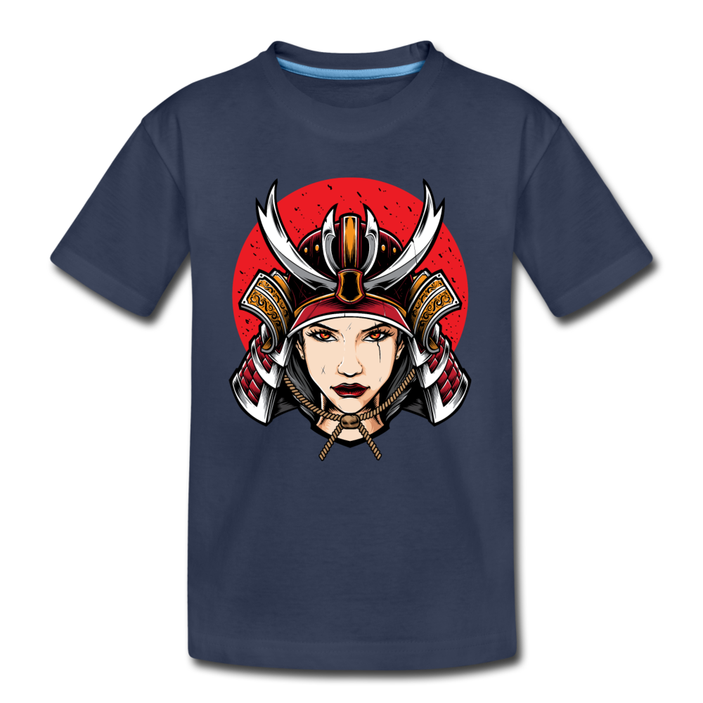 Samurai Kids T-Shirt - navy