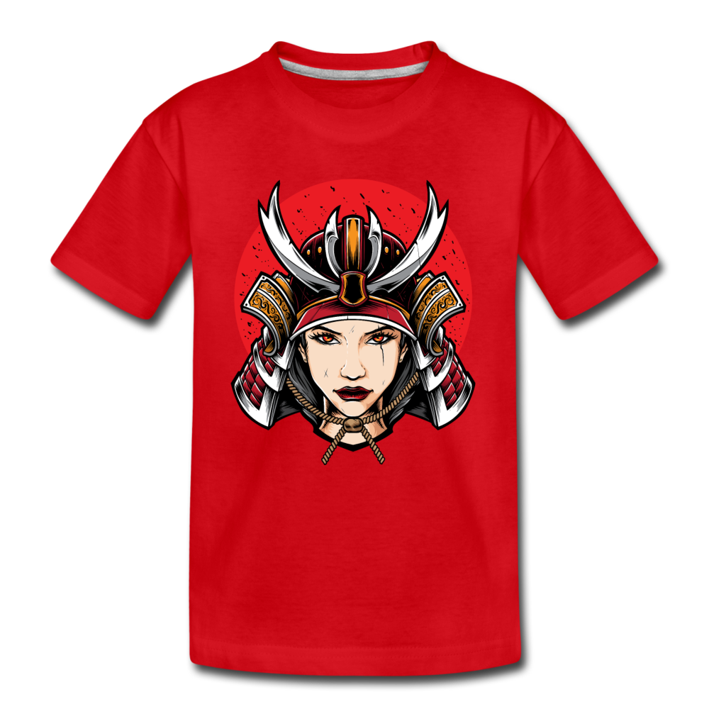 Samurai Kids T-Shirt - red