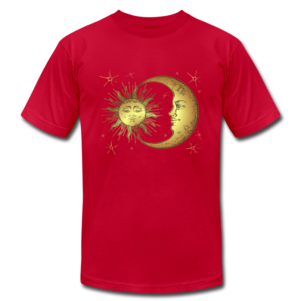 Sun & Moon T-Shirt - red