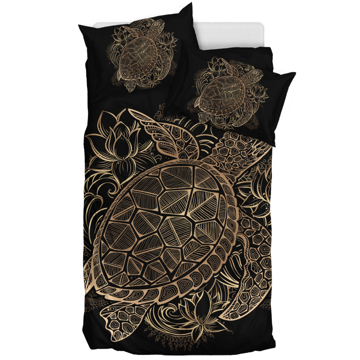 Golden Tortoise Bedding Set