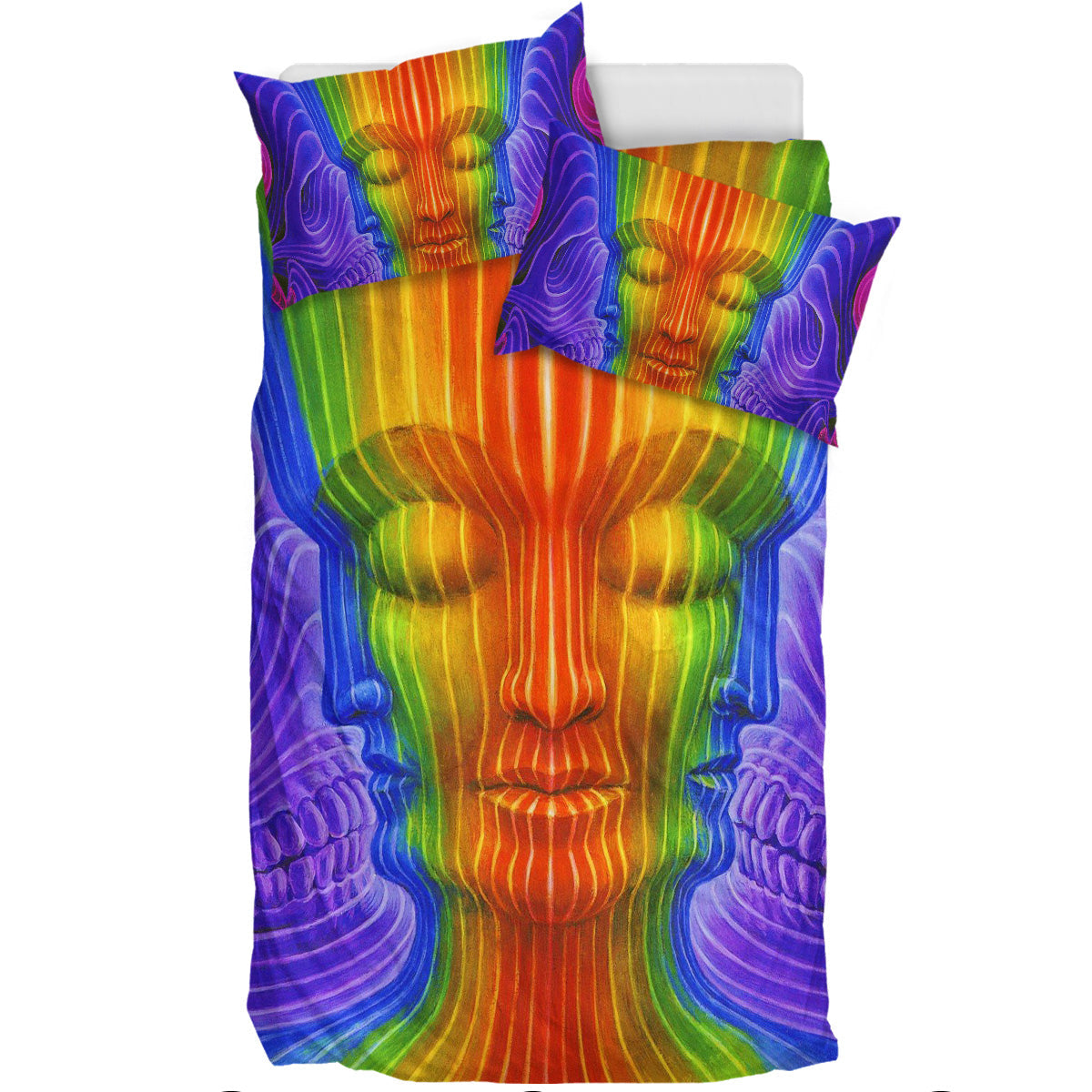 Optical Illusion Printed Bedding Set