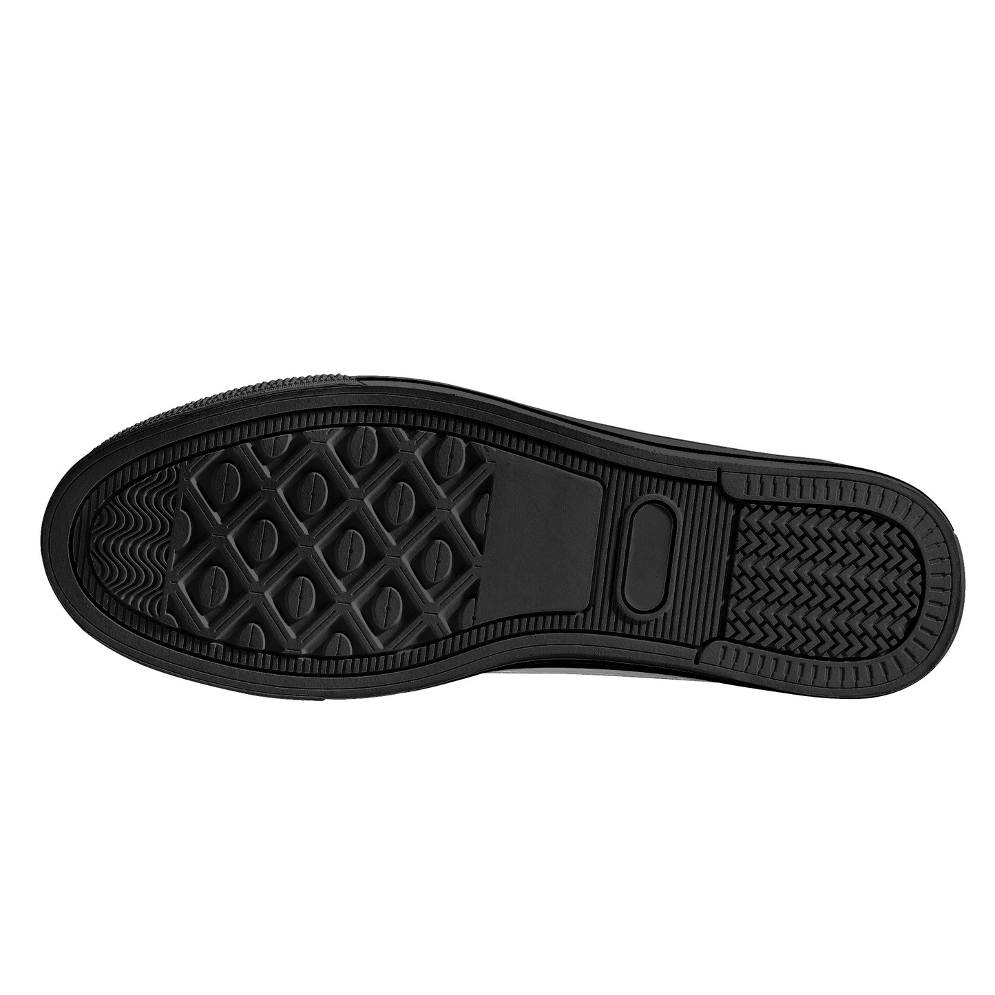 Great Wave - Women's High Top Canvas Shoes